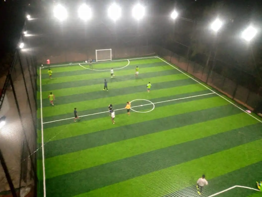 Football under the night skies